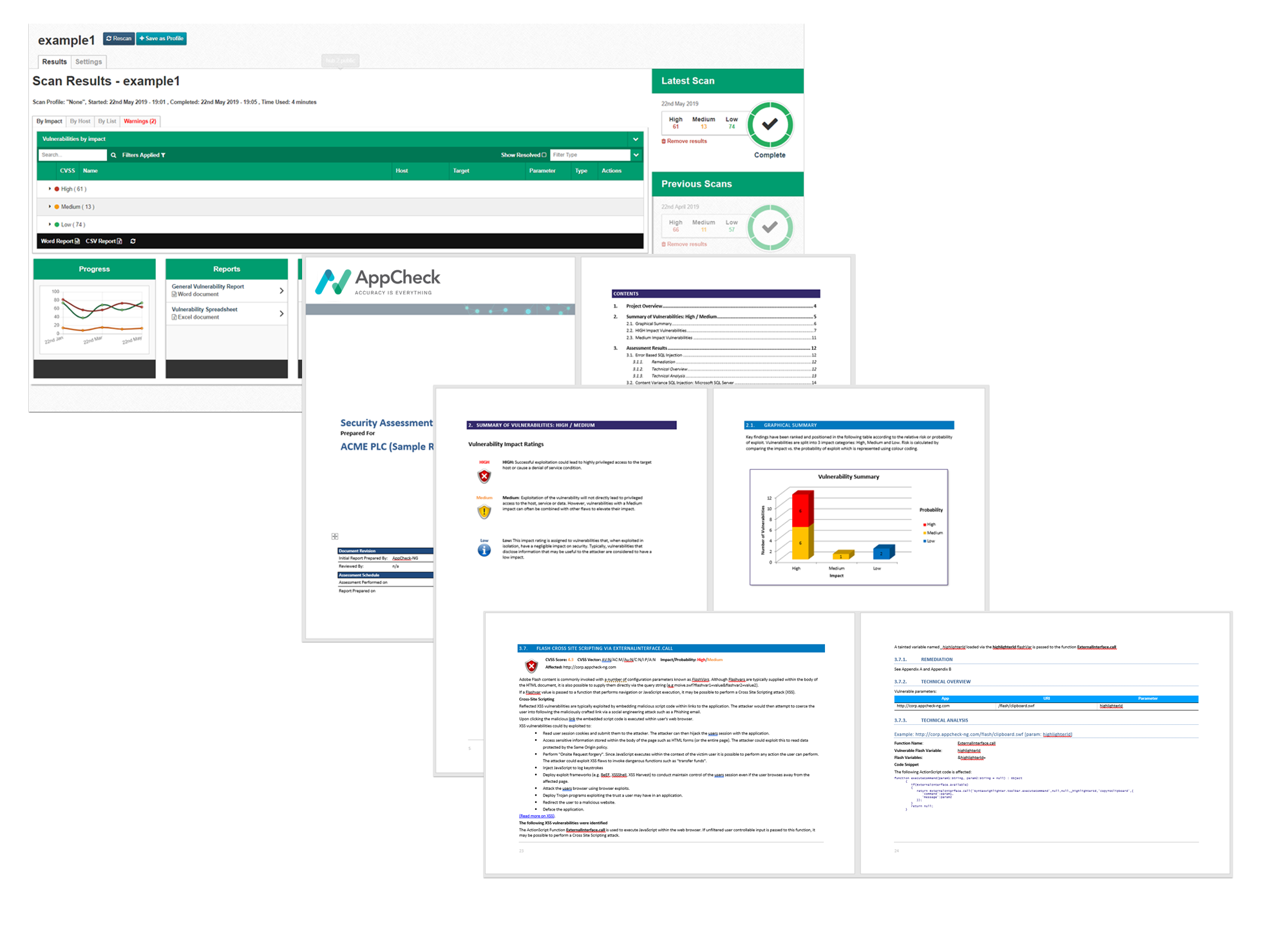 App Screening Example Features